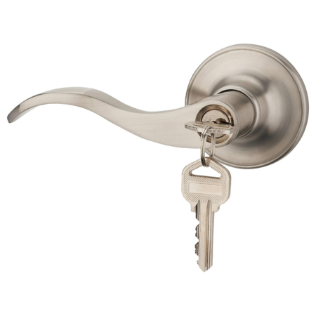 1 Pack of HENYIN Wave Lever Keyed Entry Door Lock/Door Knob