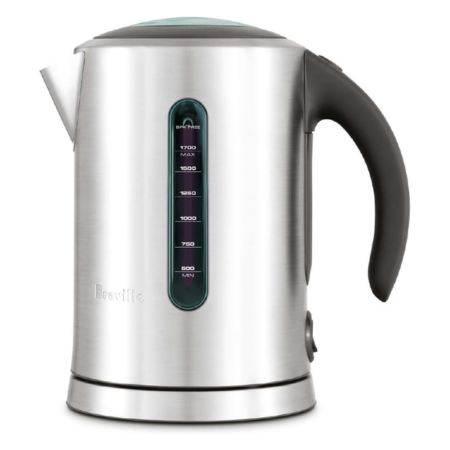 Breville BKE700BSS Soft Top Pure Hot Water Kettle, 7 Cup, Brushed Stainless Steel