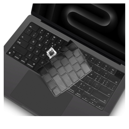 CaseBuy Premium Keyboard Cover for 2025-2023 MacBook Pro 14 16 inch M5 M4 M3 Pro