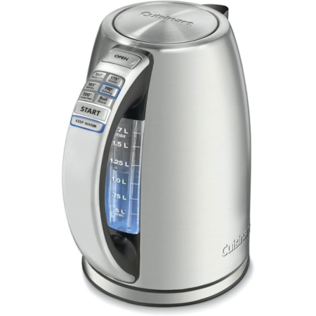 Cuisinart PerfecTemp 1.7-Liter Electric Kettle, Cordless Electric Tea Kettle