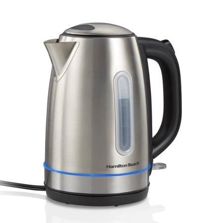 Hamilton Beach Electric Tea Kettle, Water Boiler & Heater, 1.7 Liter