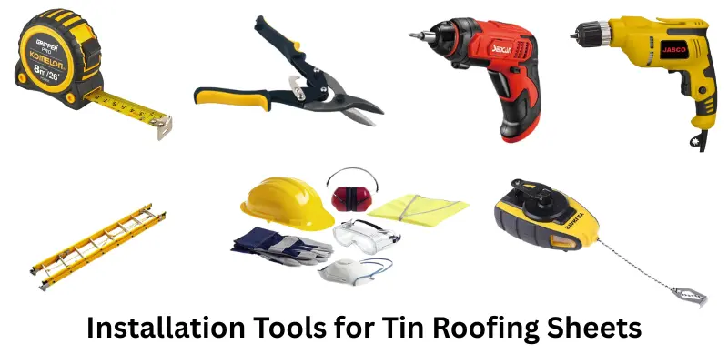 installation tools for tin roofing sheets Installation Tools for Tin Roofing Sheets