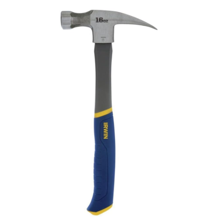 IRWIN Hammer, Fiberglass, General Purpose, Claw, 16 oz. (1954889)