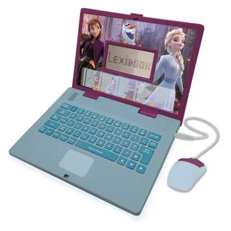 LEXiBOOK Disney Frozen 2 - Educational and Bilingual Laptop Spanish