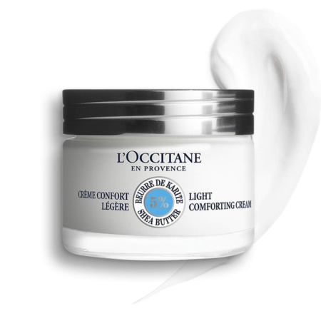 L'OCCITANE 5% Organic Shea Butter Lightweight Comforting Face Cream