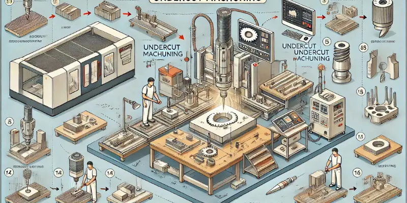 making process of undercut machining Making Process of Undercut Machining