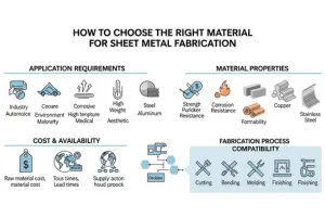 How to Choose the Right Material for Sheet Metal Fabrication