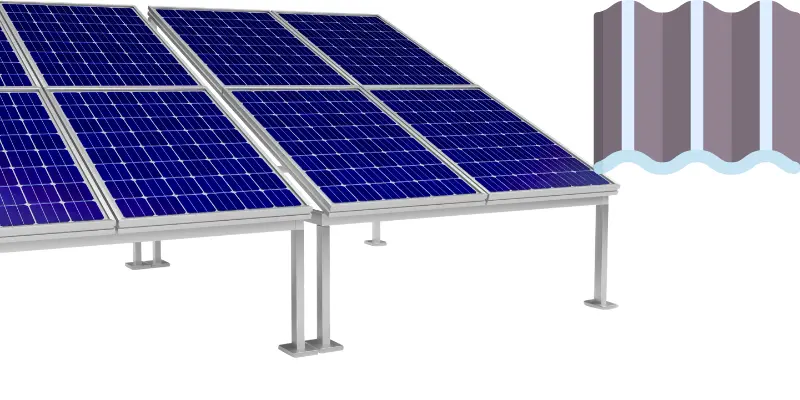 solar panel and metal penal Solar Panel and Metal Panel